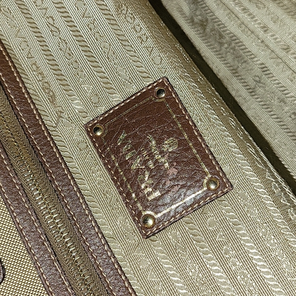 Prada canapa canvas tote bag - Picture 9 of 13